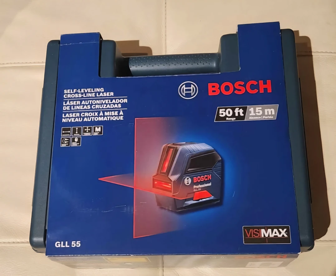 Bosch GLL 55 Self-Leveling Cross-Line Laser 🤎