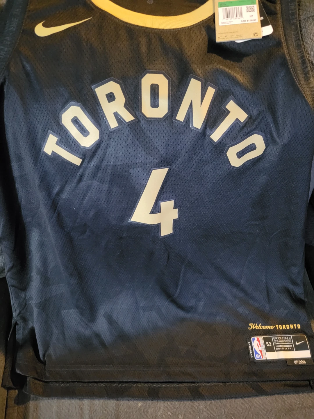 New Raptors jersey BARNES