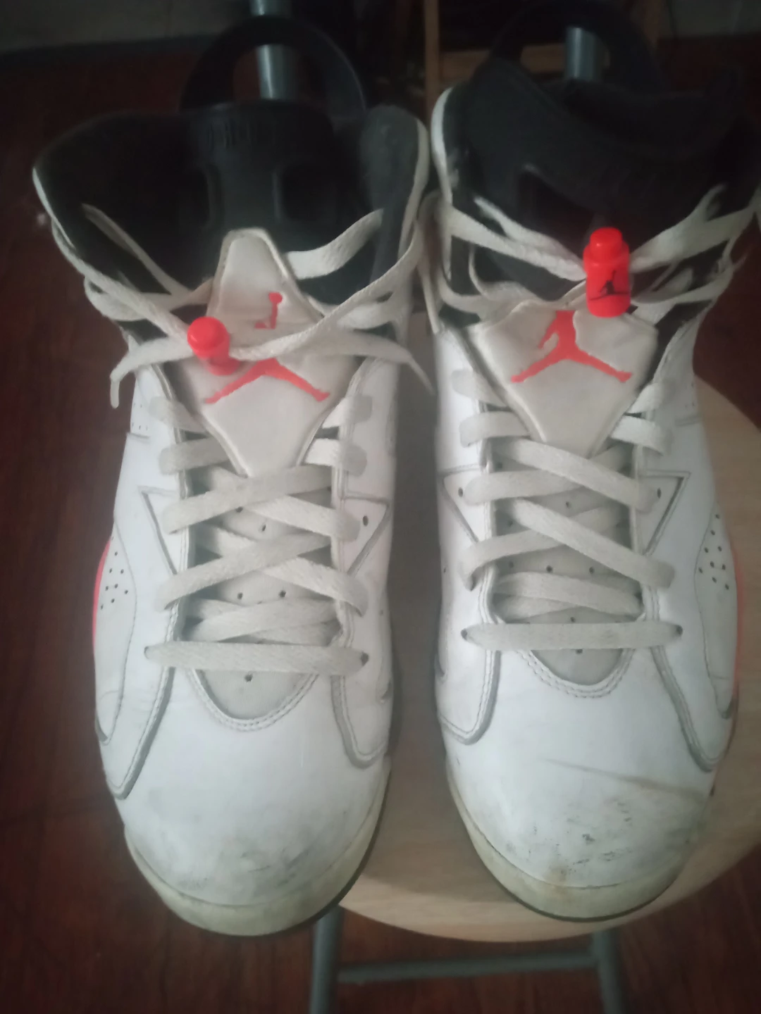 Jordan 6 Retro, White/Infrared - photo 2