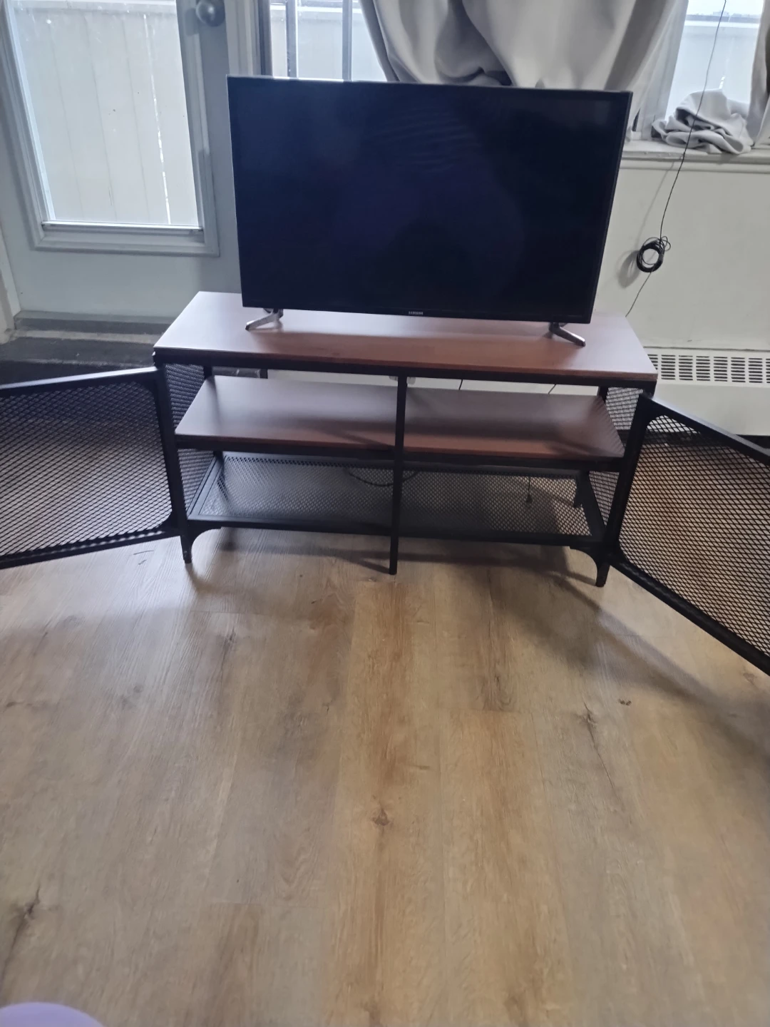 Wood & Metal TV Stand - photo 2