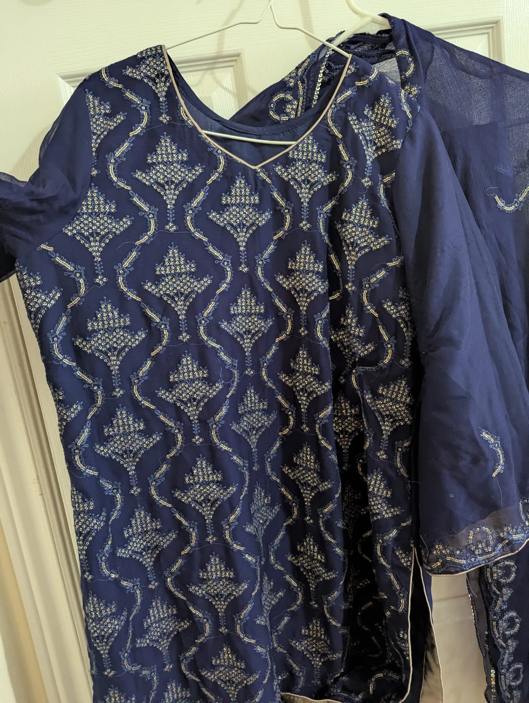 Blue Salwar Kameez