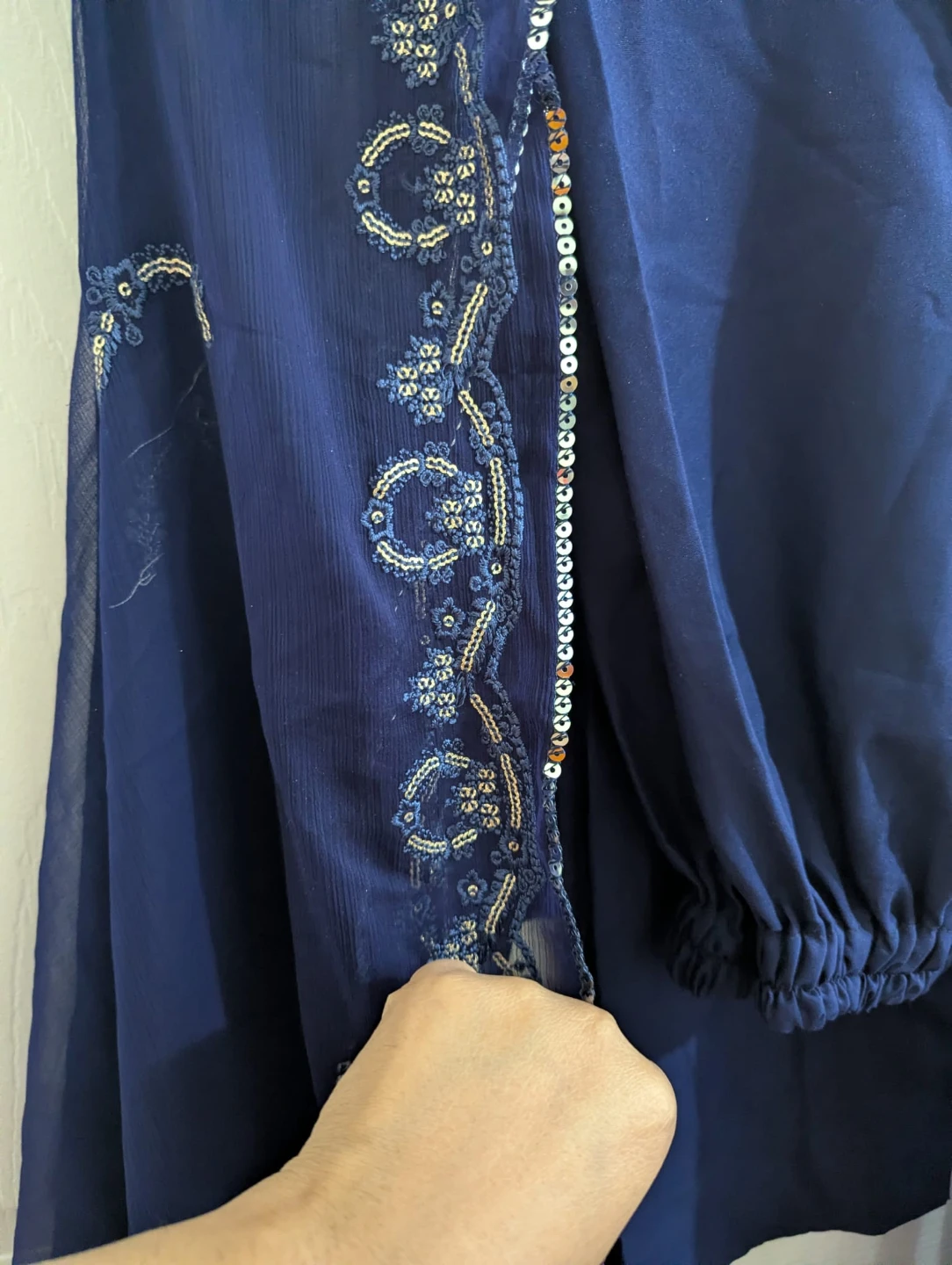 Blue Salwar Kameez - photo 3