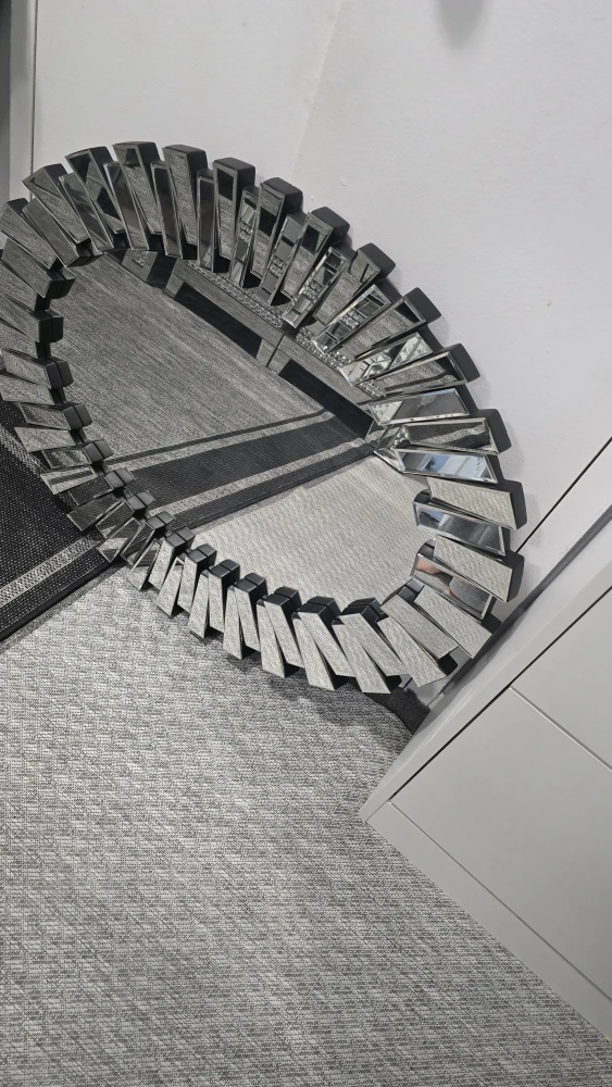 Round Beveled Mirror - photo 3