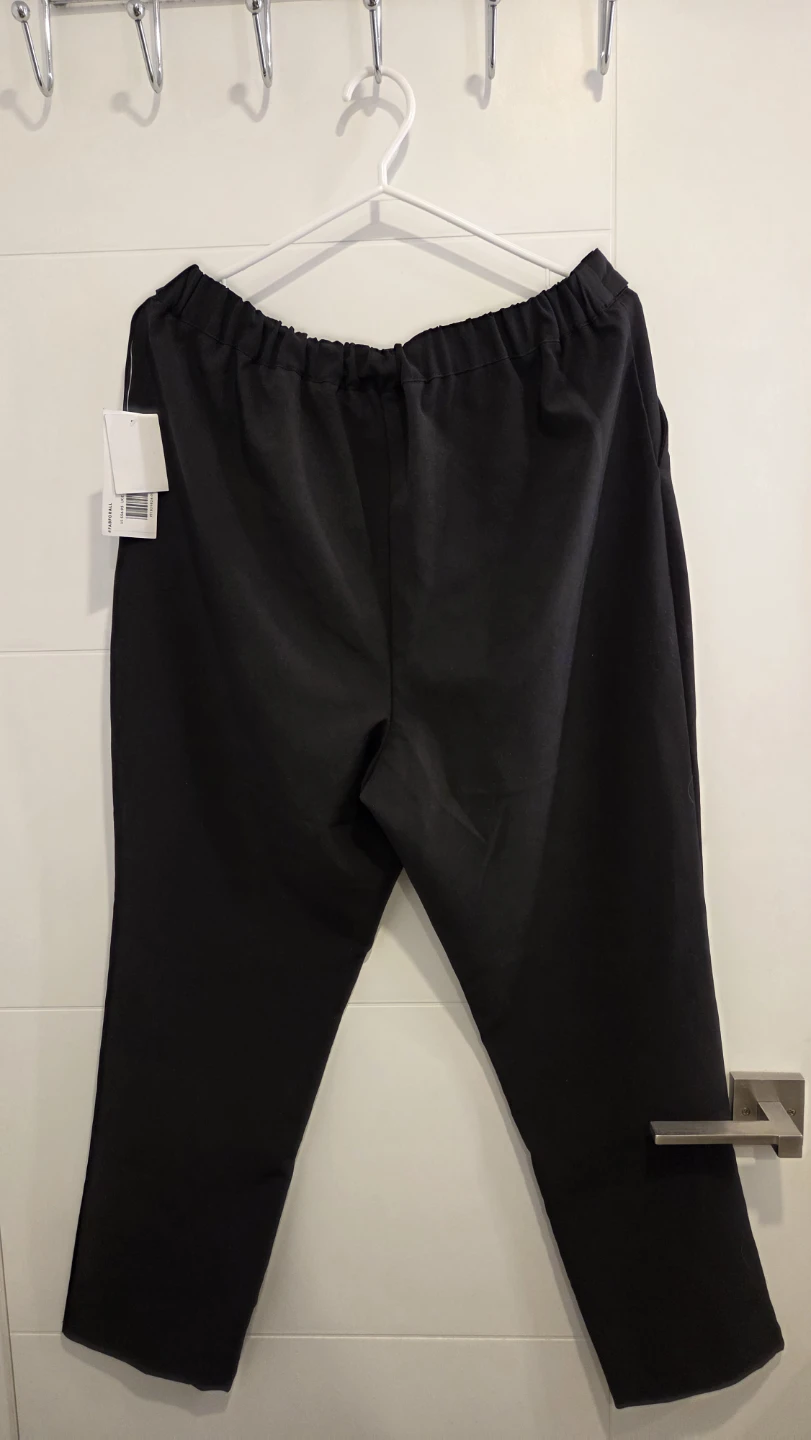 JustFab Black Belted Dress Pants - Size L - photo 2