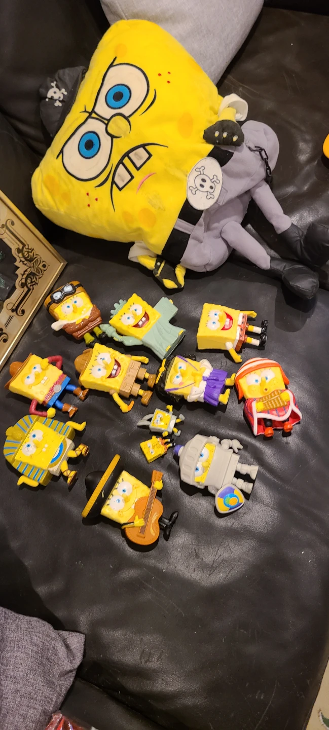 Burger king SpongeBob SquarePants Toy Figures Collection