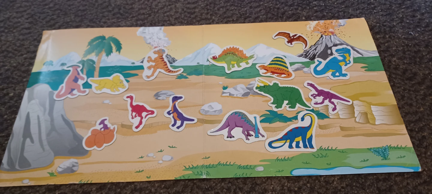 Magnetic Dinosaurs Playscenes - photo 2