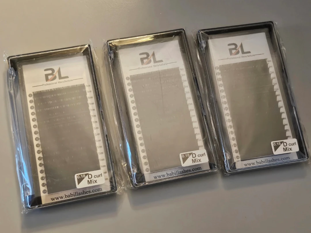 New BL Lashes 0.18 D Curl Mix