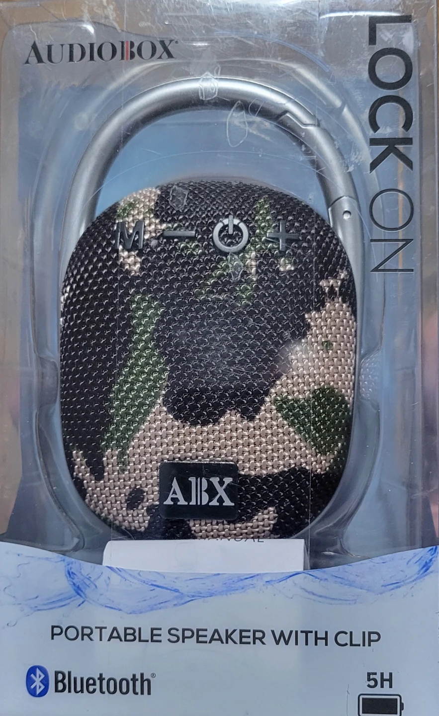 AudioBox SLK-10 Portable Bluetooth Speaker with Clip