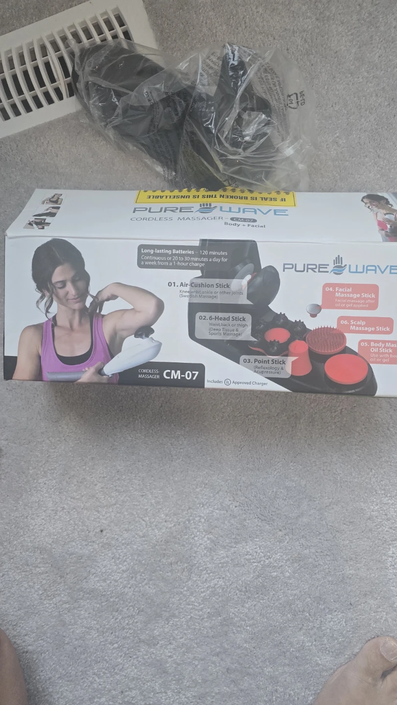 Pure Wave CM-07 Cordless Massager