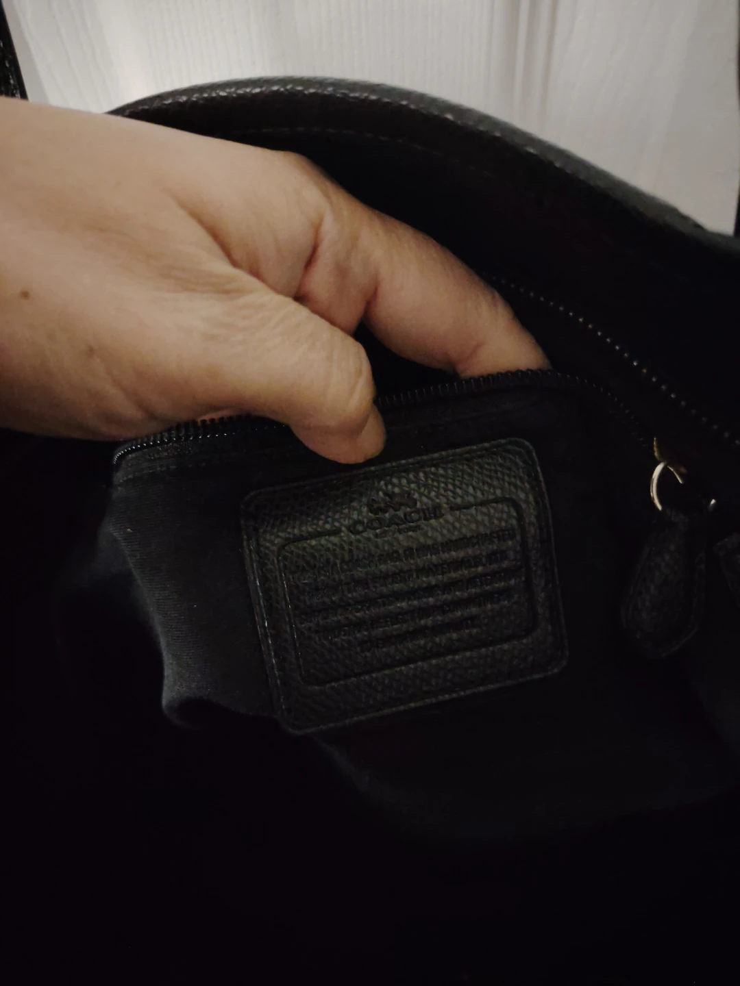 Coach Black Tote Bag - photo 5