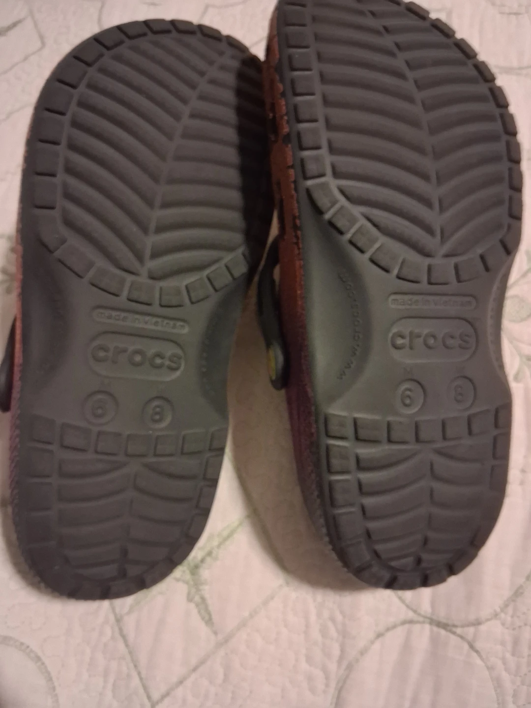 Crocs Glitter Clog Shoes Size w 8 = M 6 - photo 4