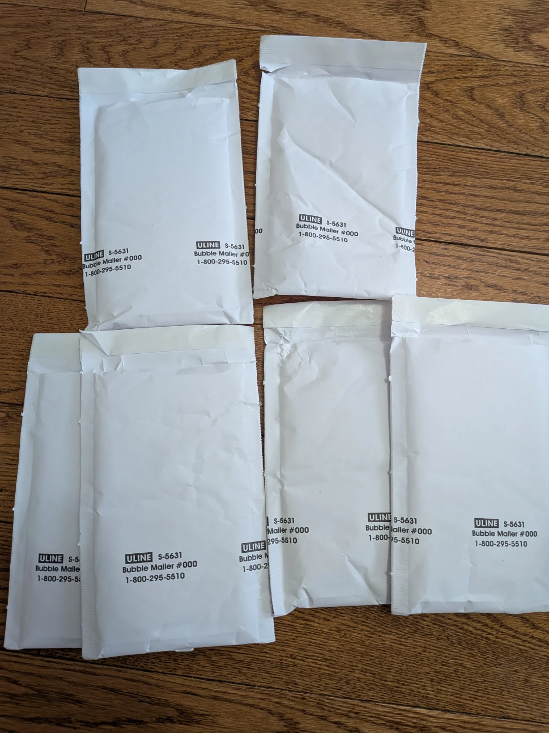 Uline S-5631 Bubble Mailers #000