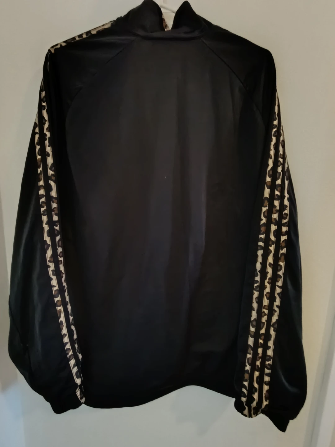 Adidas Originals Reversible Track Jacket Leopard Print Black - photo 4