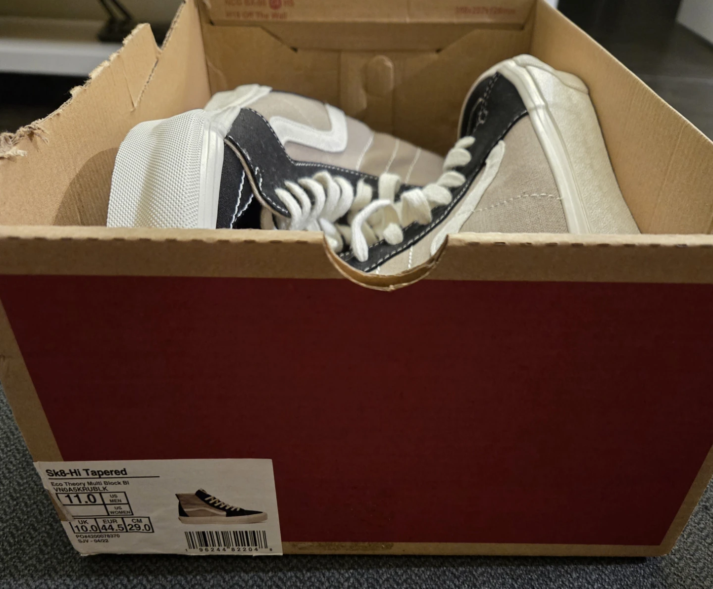 Vans SK8-Hi Tapered Sneakers – New, Boxed, Men's 11 - photo 4