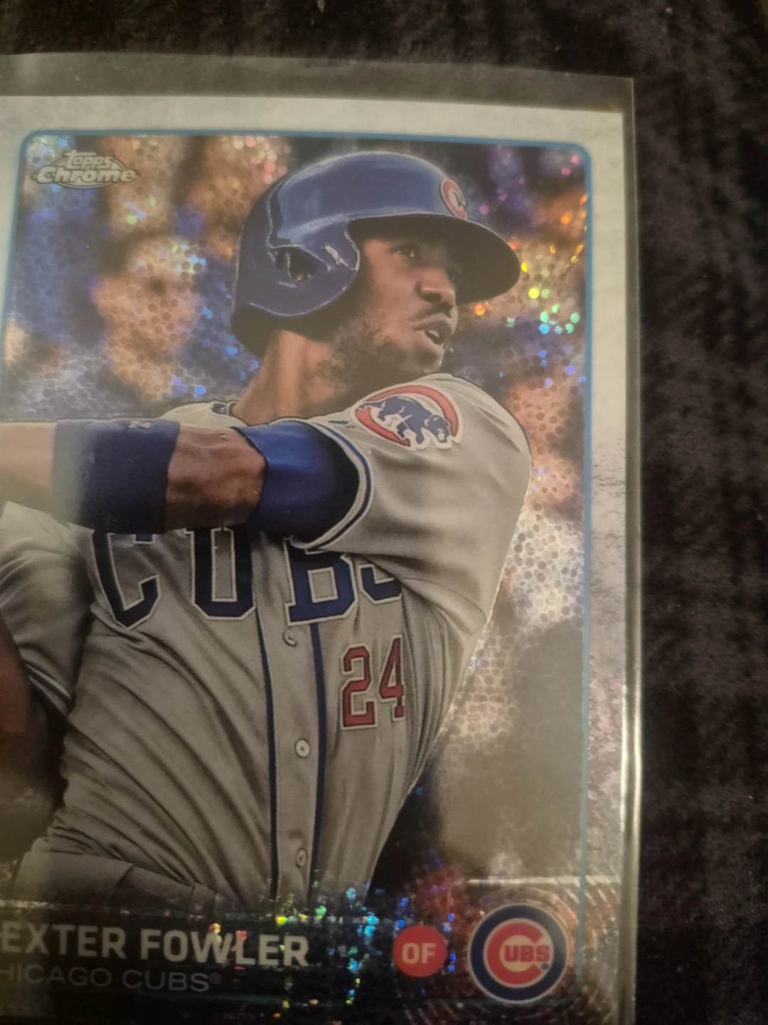 2015 Topps Chrome Dexter Fowler Chicago Cubs Baseball Card US395