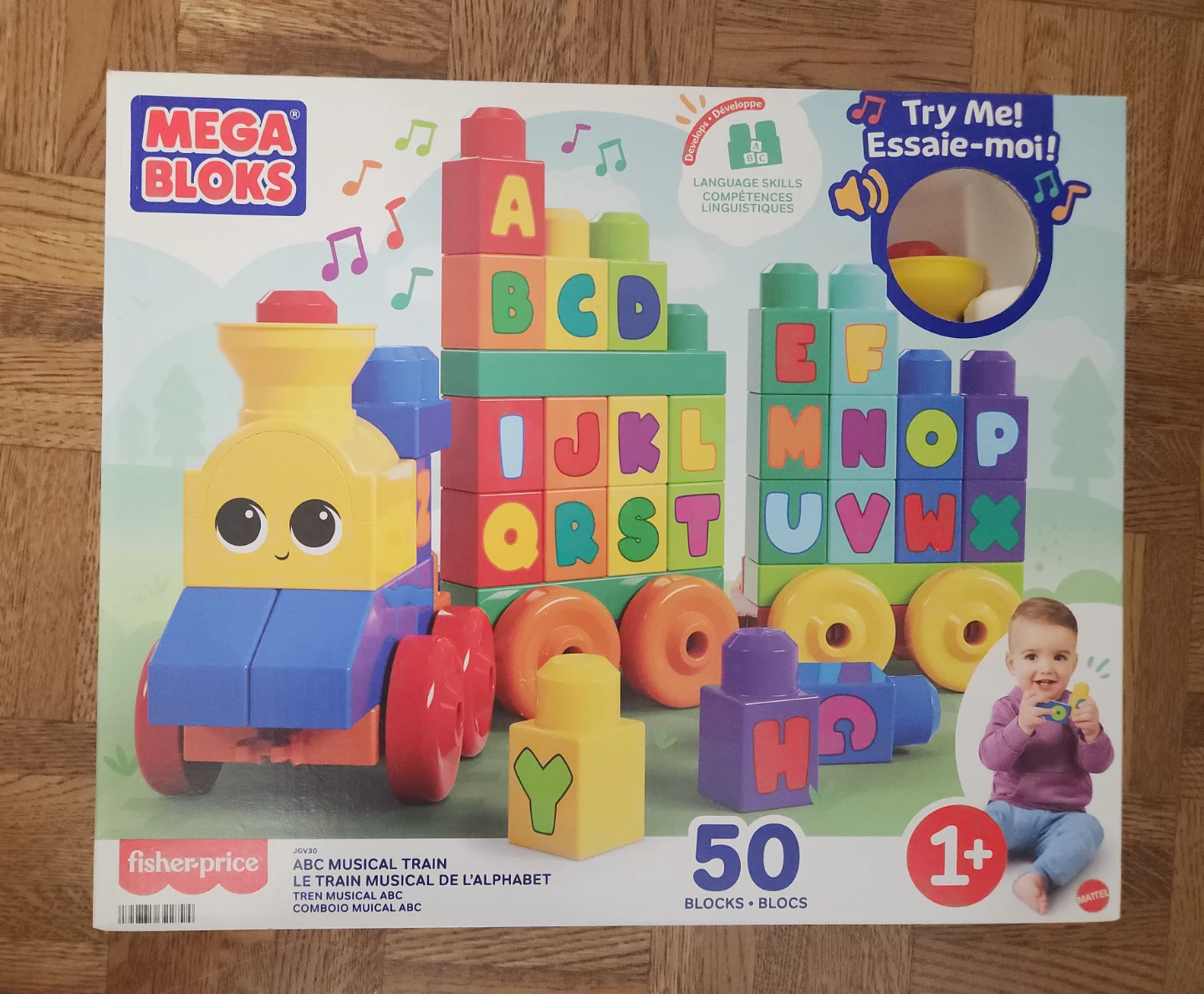 Mega Bloks ABC Musical Train - 50 Blocks - photo 2