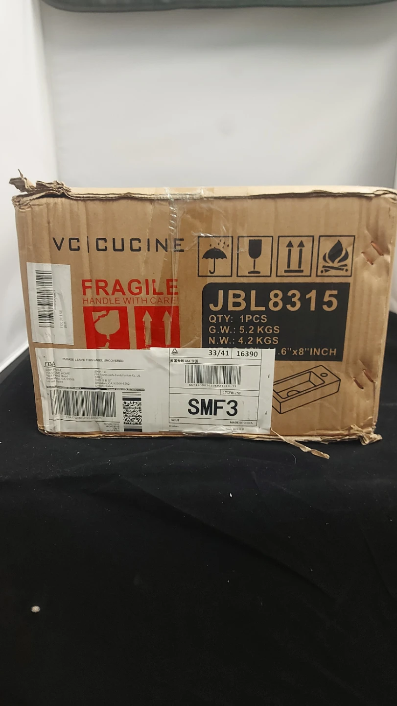 VCI Cucine JBL8315 Ceramic Vessel Vanity Sink - New - photo 2
