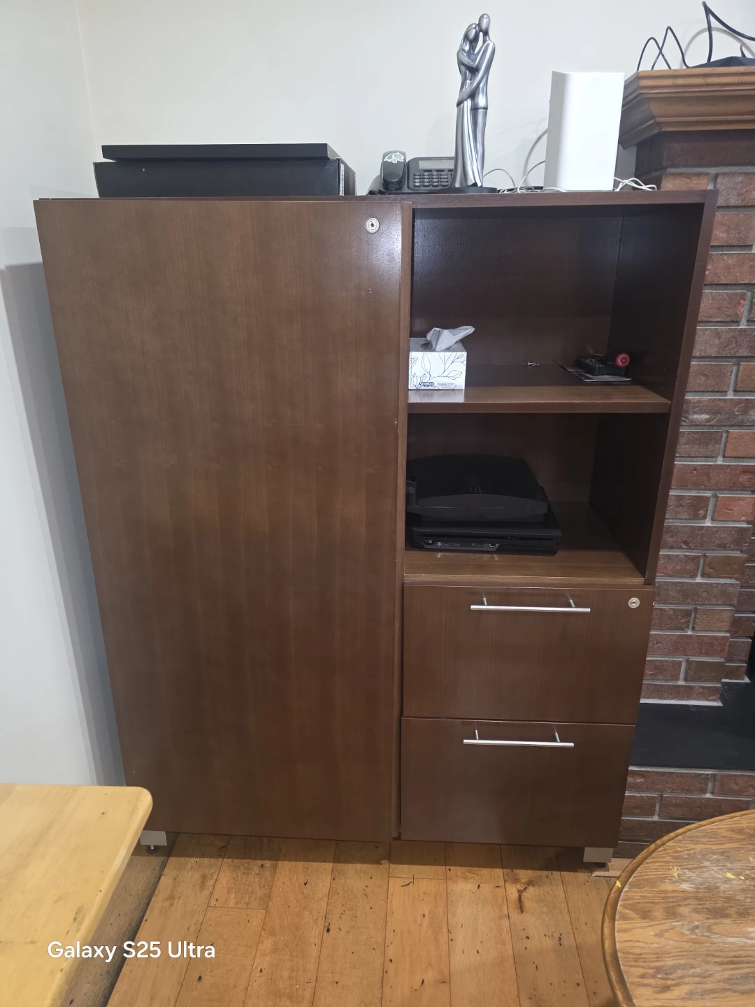 Brown Wooden Cabinet