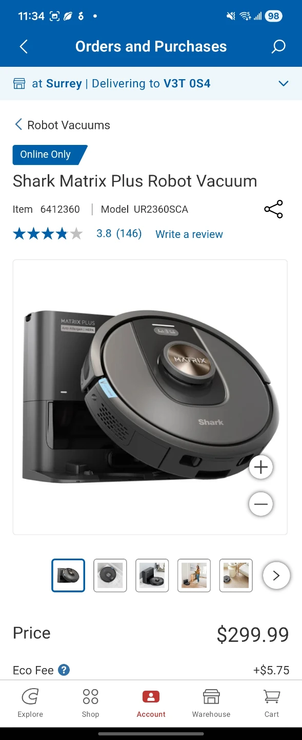 Shark Matrix Plus Robot vaccum - photo 2