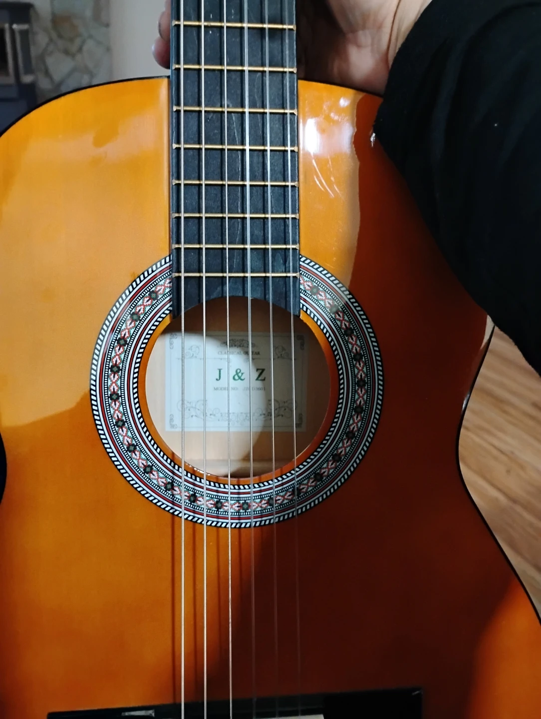 J & Z Classical Acoustic Guitar - photo 2