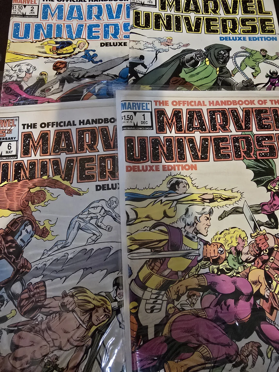 Marvel Universe Deluxe Edition Comic Books