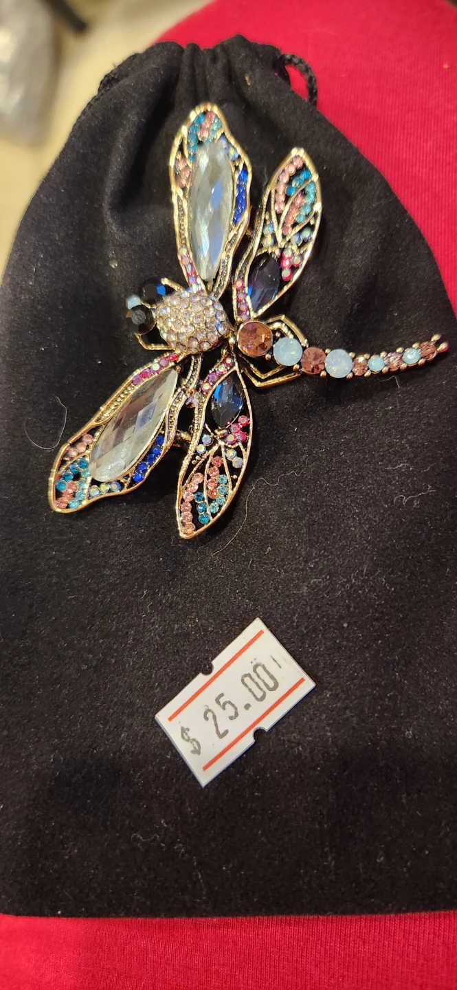Dragonfly Brooch Pin - Multi-Colour - photo 4