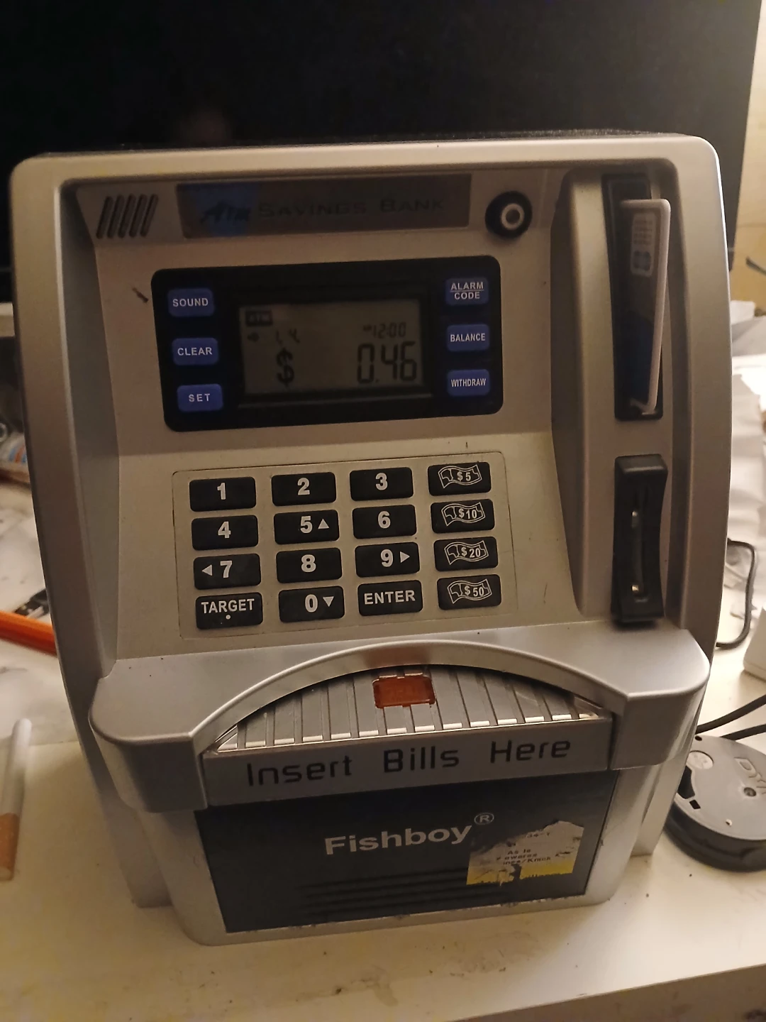 Fishboy ATM Savings Bank