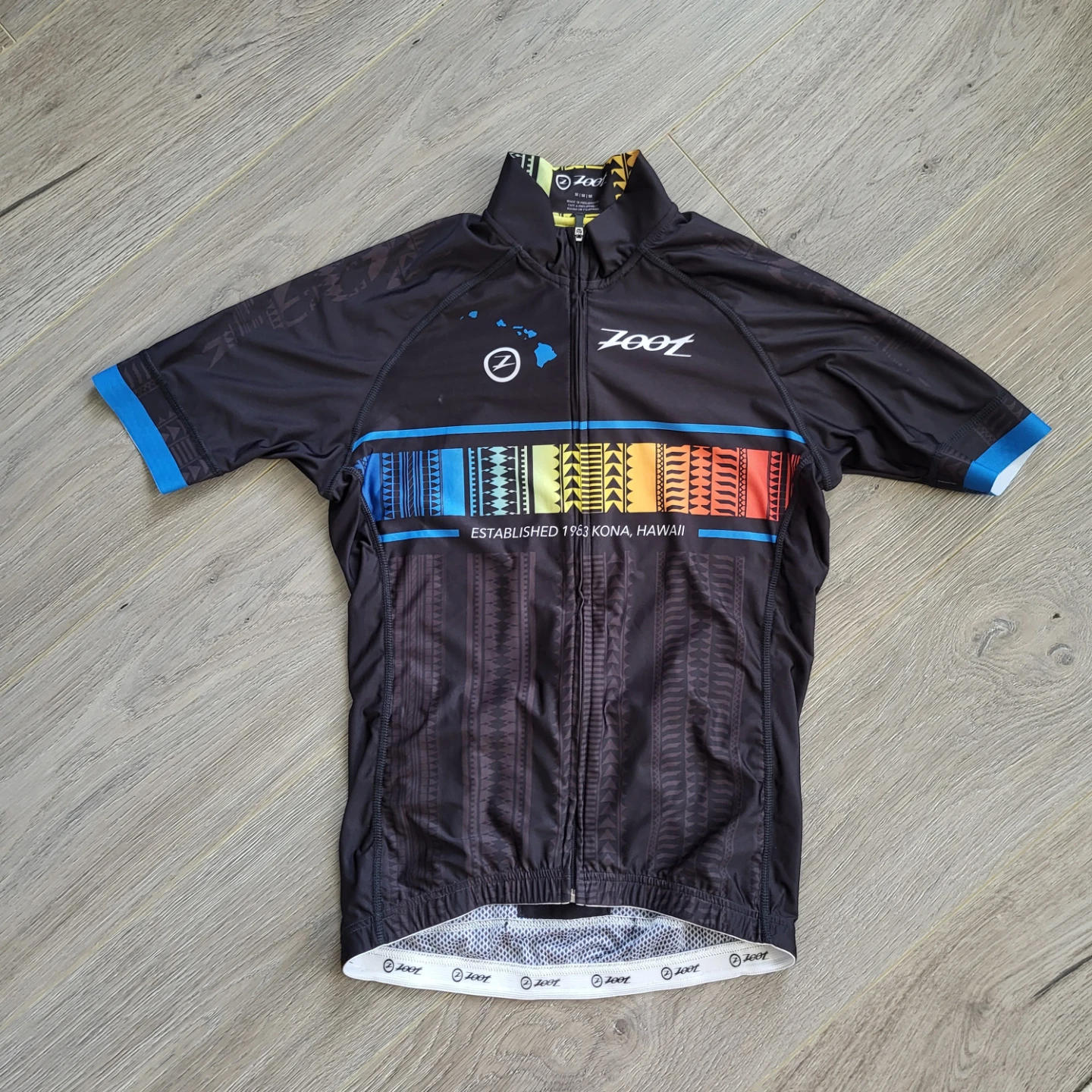 Brand New ZOOT Cycling Jersey, Black, Size Medium