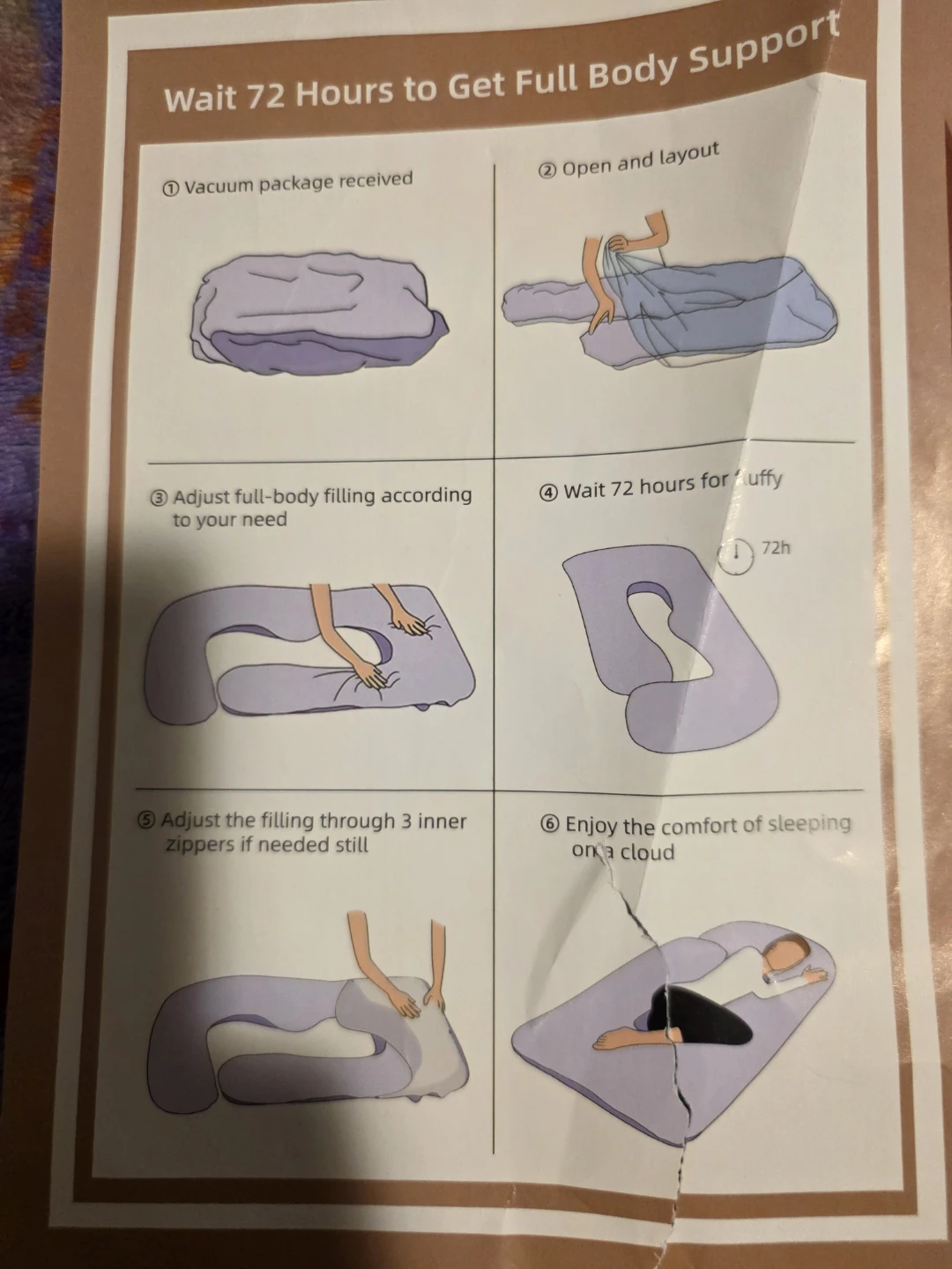 Chilling Home Pregnancy Pillow - New in Packaging - photo 2