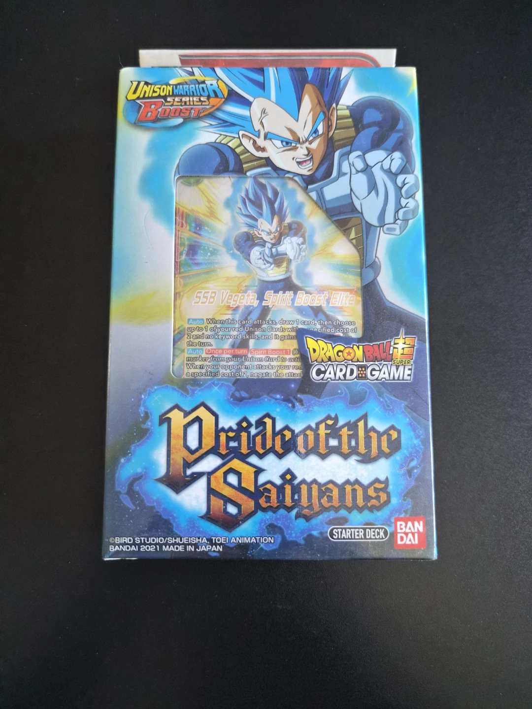 Read Bio | Sealed Dragonball Super Pride Of The Saiyans Deck