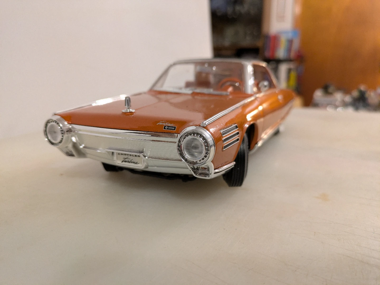 1963 Chrysler Turbine Car Diecast Model , 1:18 Scale - photo 2