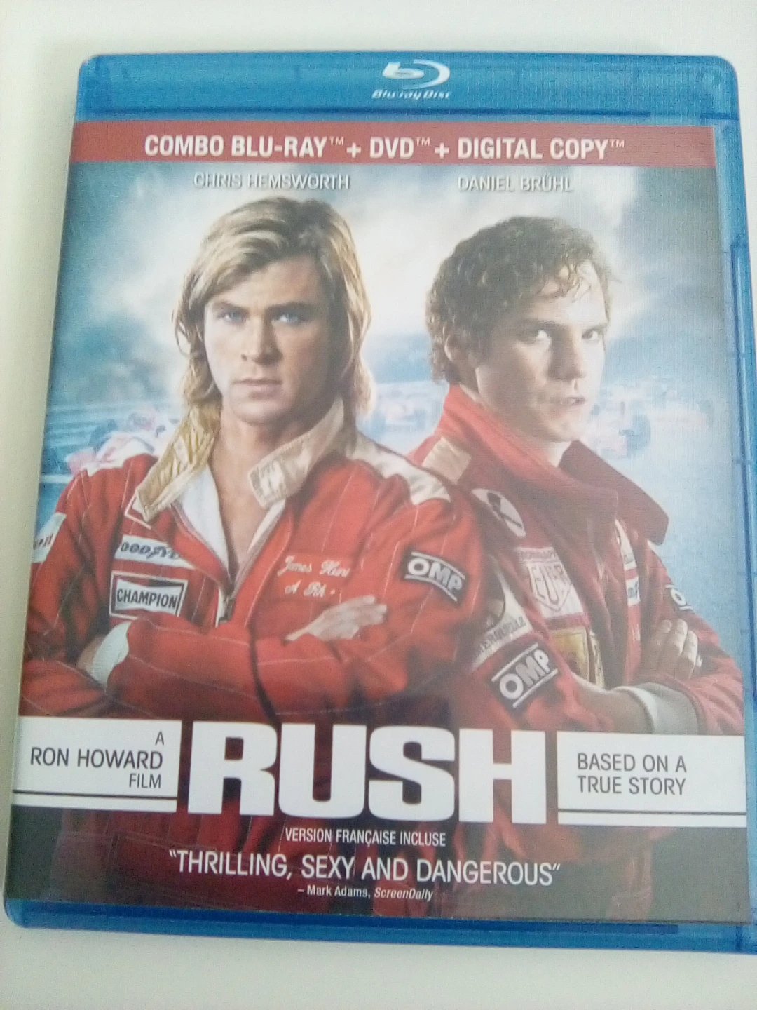 Rush Blu-ray + DVD