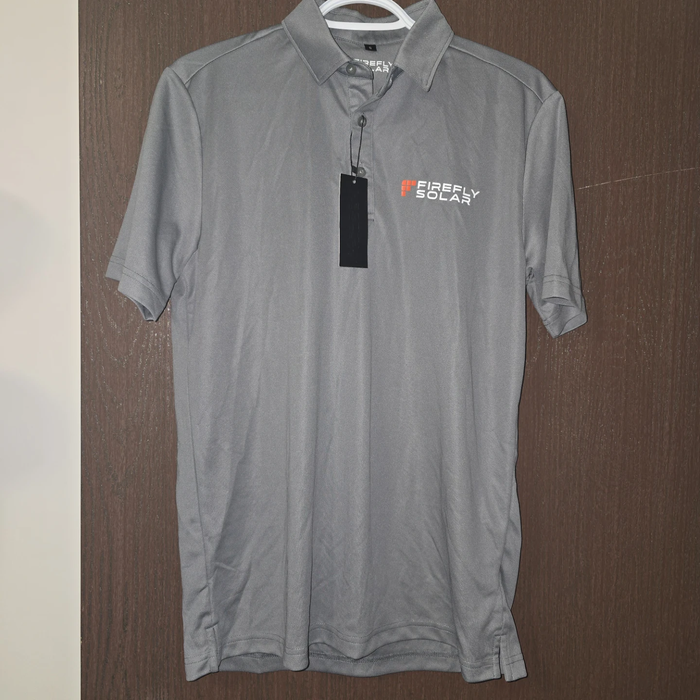 Firefly Solar Grey Polo Shirt - Size S