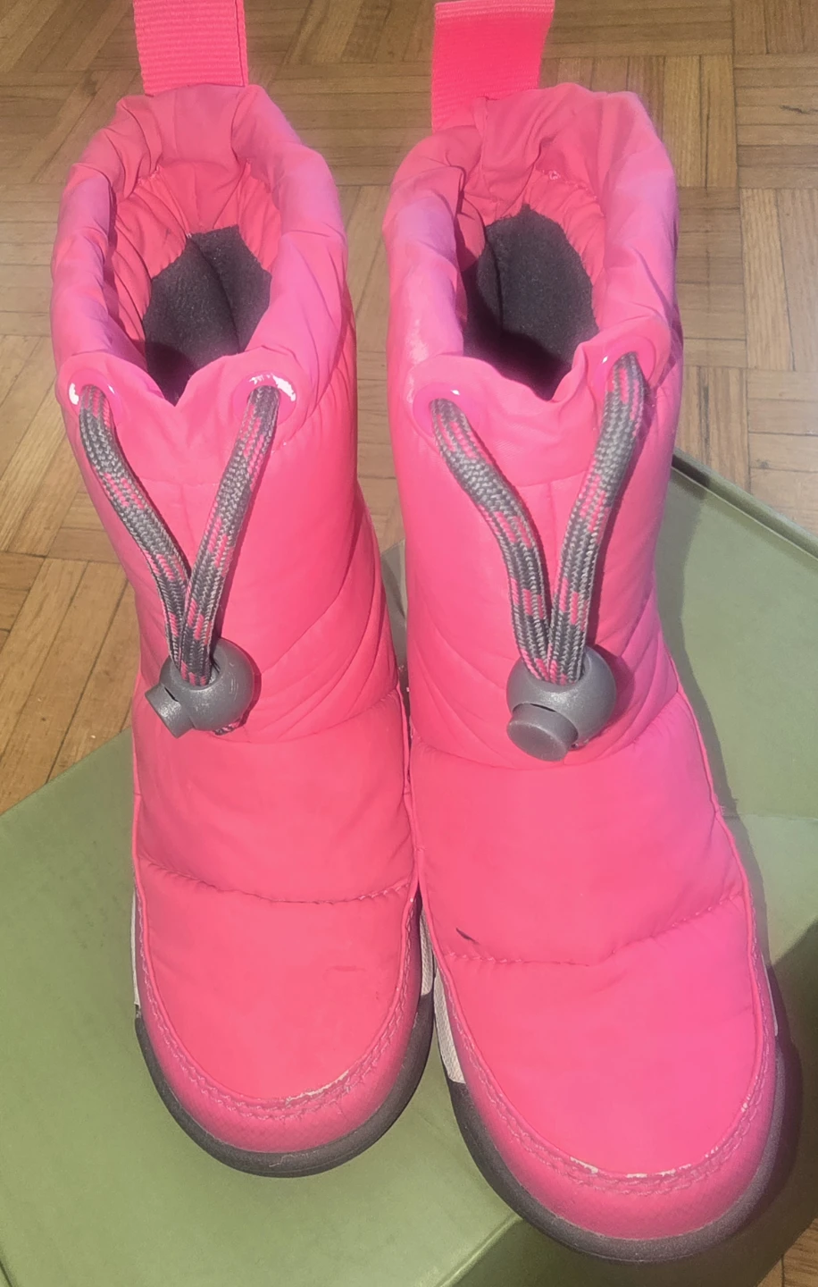 Sorel Pink Puffer Winter Boots size 9