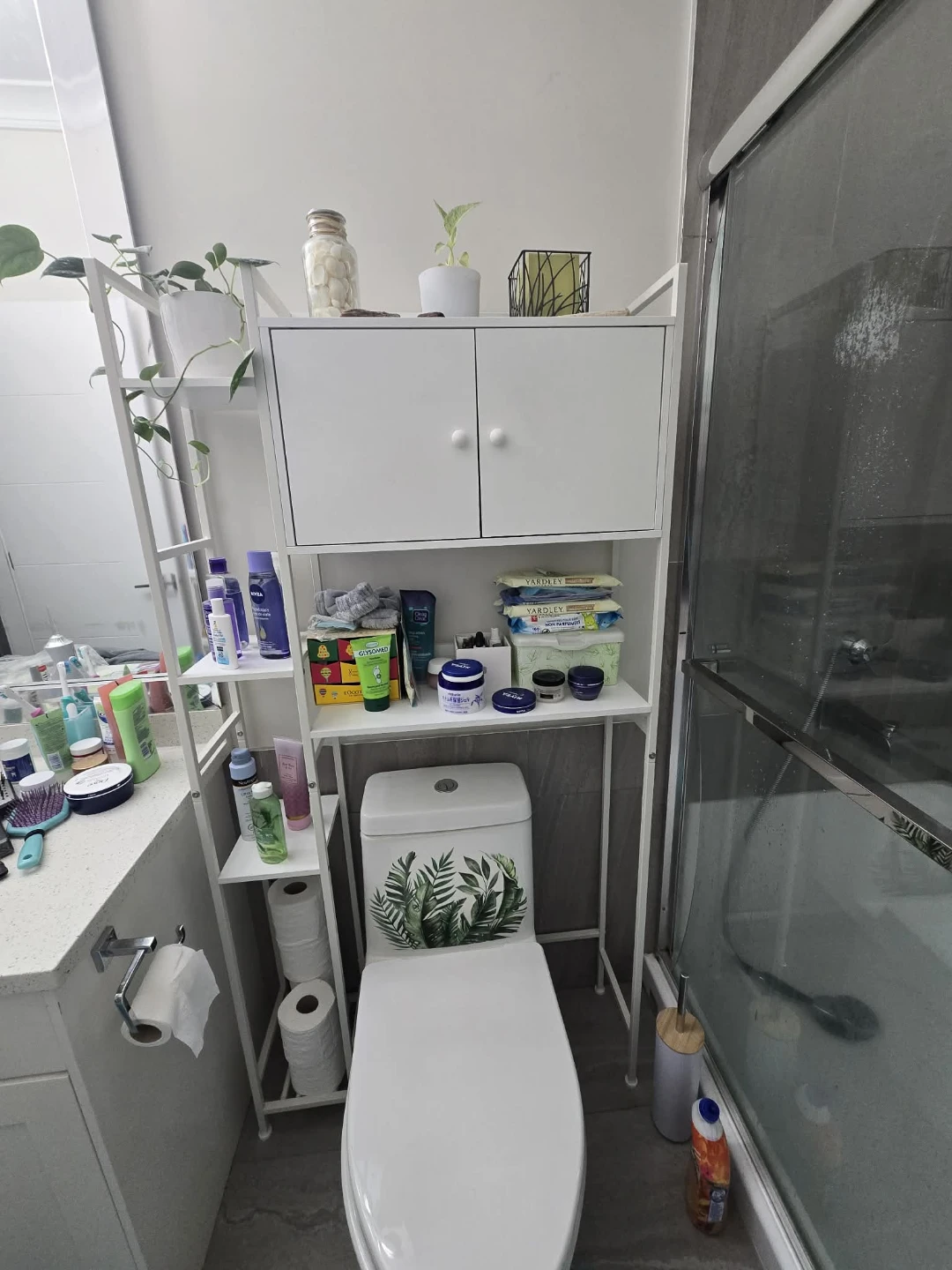 Bathroom Shelf Over Toilet