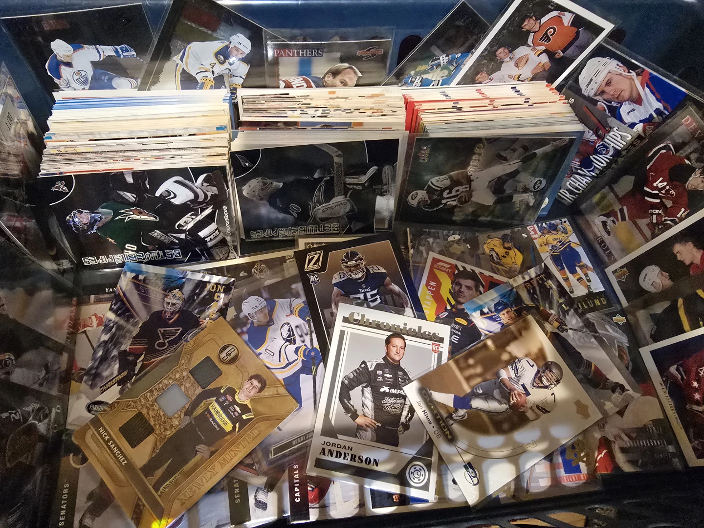 Assorted Hockey and Football Trading Cards - photo 4