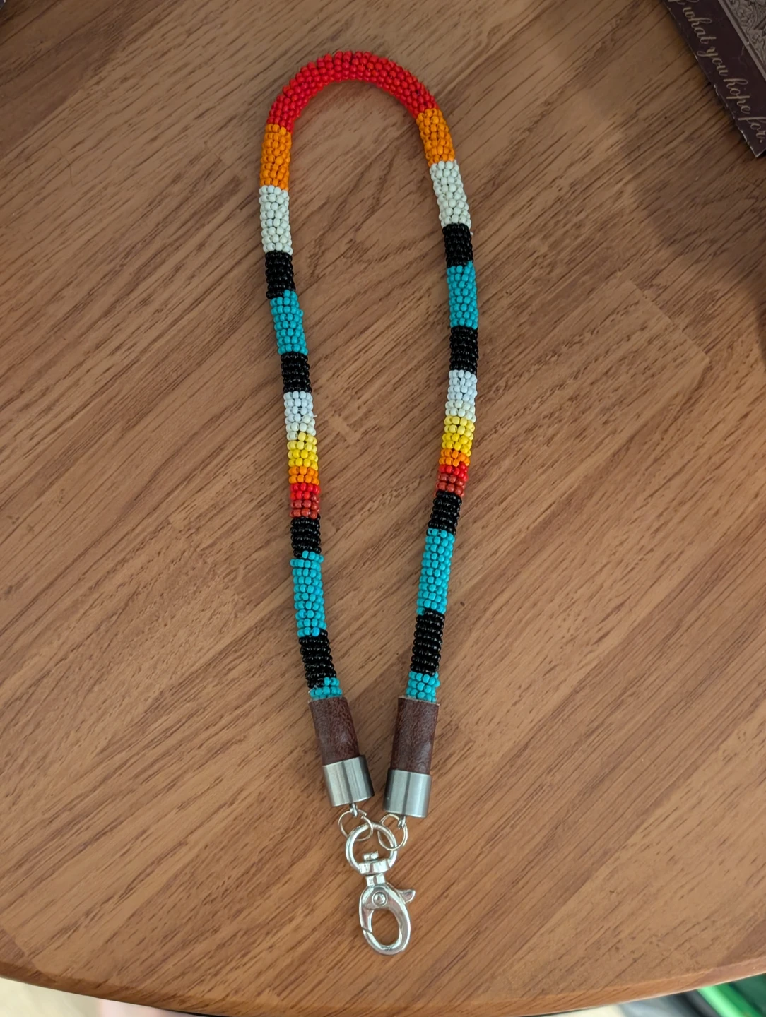 Handmade beaded Keychain