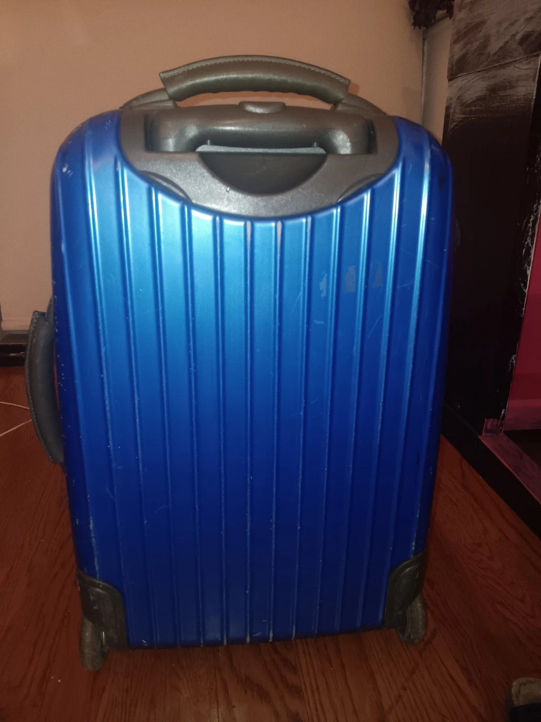 United Colors of Benetton Blue Carry-on Suitcase - photo 3