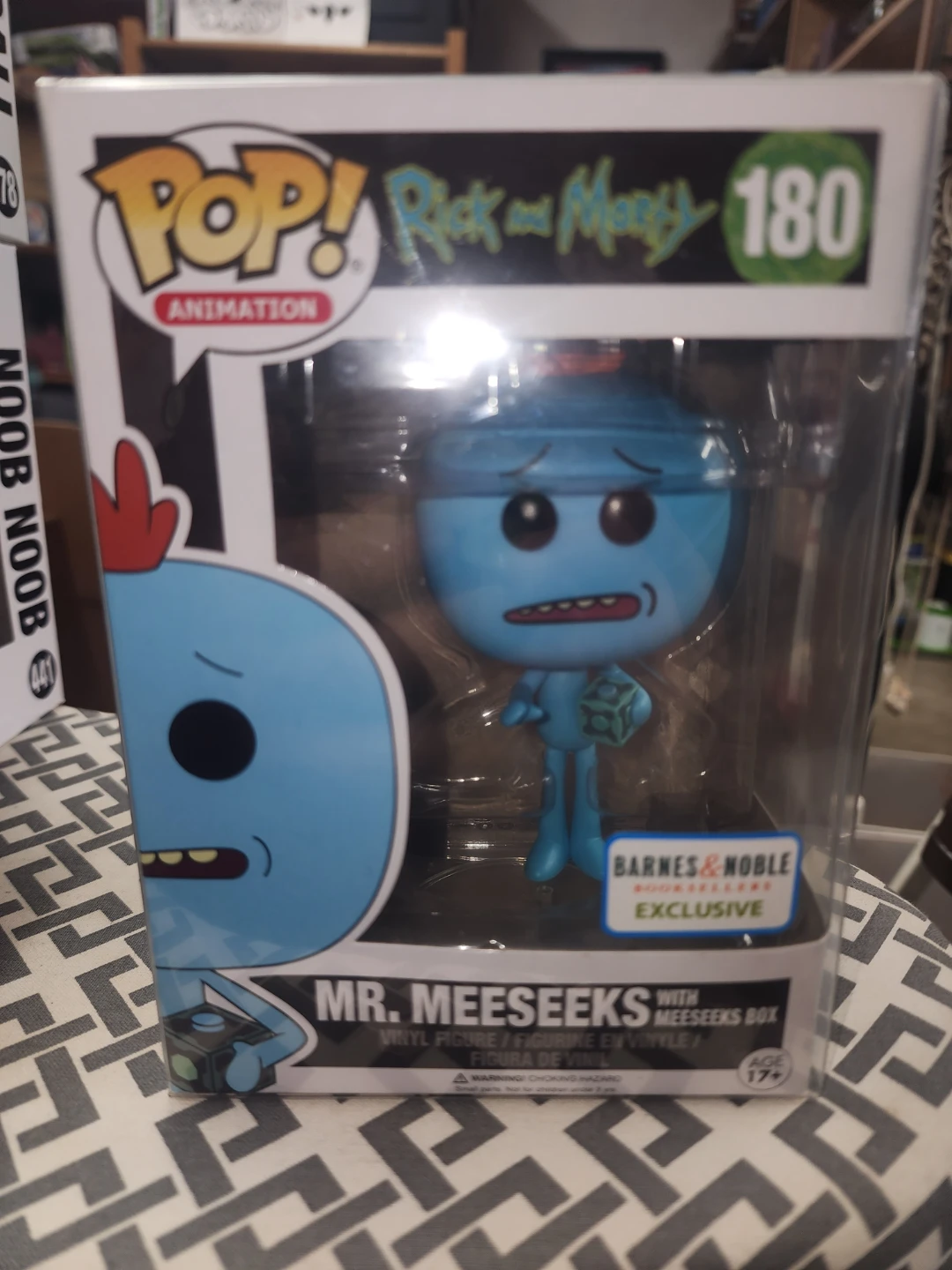 Funko Pop! Rick and Morty Mr. Meeseeks with Meeseeks Box #180