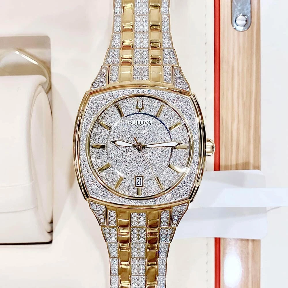 Bulova Gold Diamond Watch - photo 2