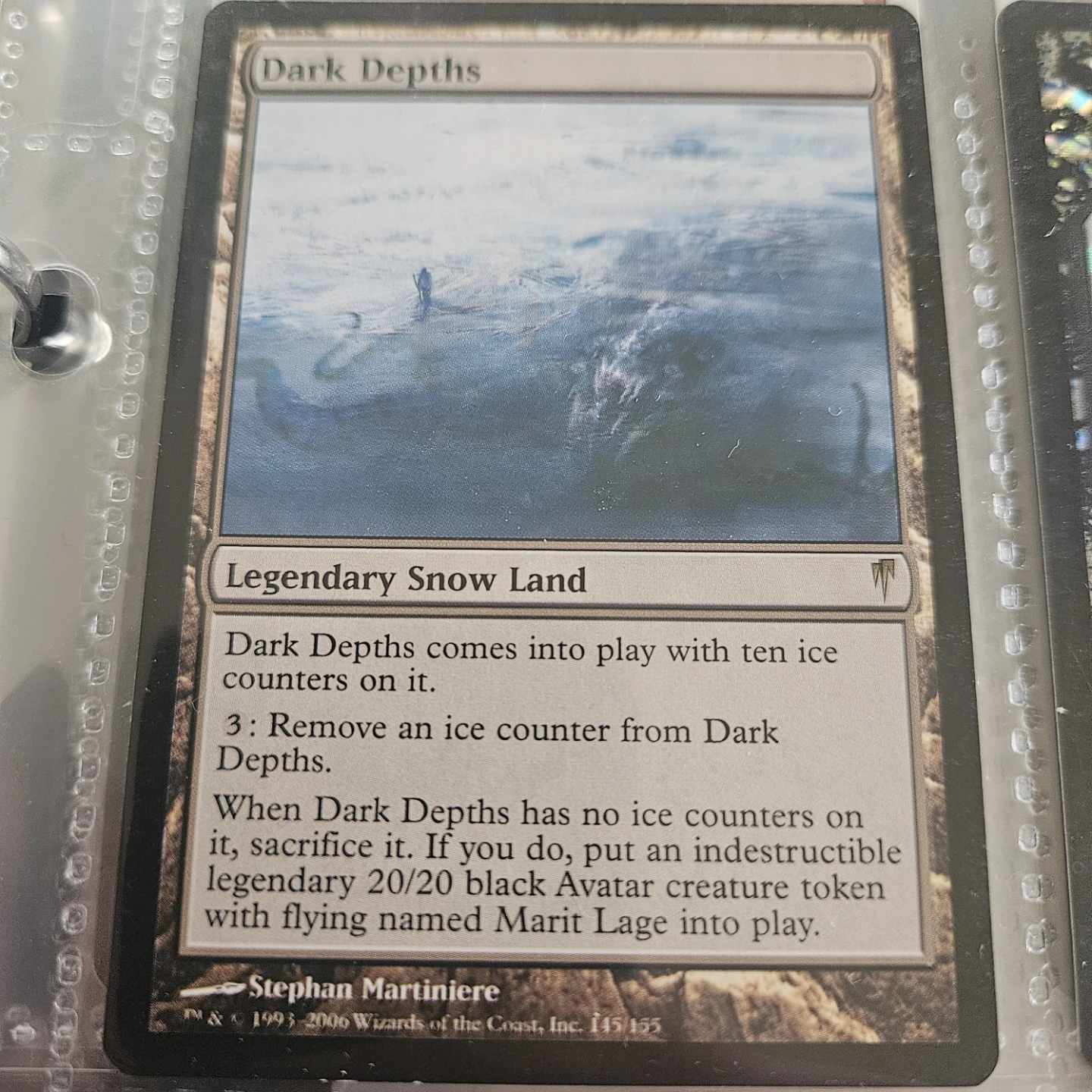 Magic The Gathering: Dark Depths & Marit Lage card - photo 2