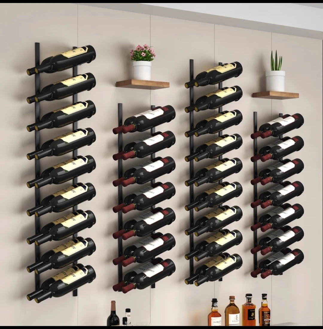 Black Metal Wine Rack(2 pack) - photo 5