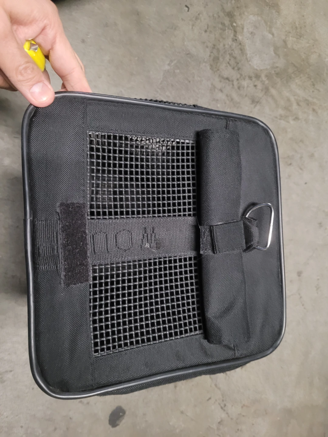 WOUOYY Black Pet Carrier Bag - photo 2