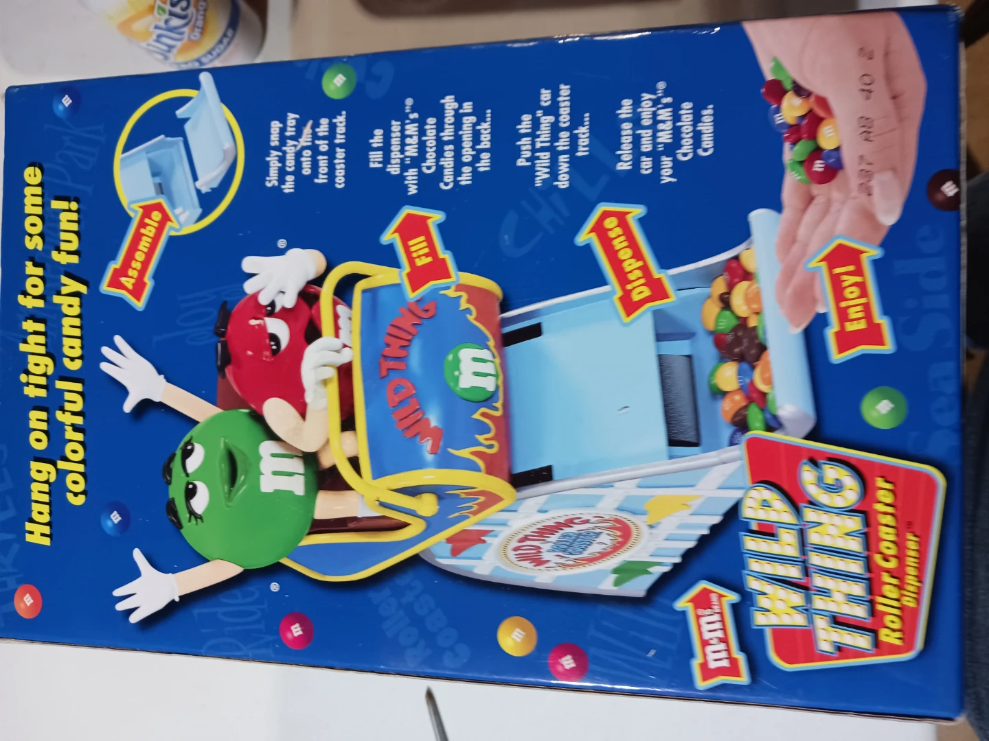 M&M's Wild Thing Roller Coaster Candy Dispenser 1st Edition - photo 3