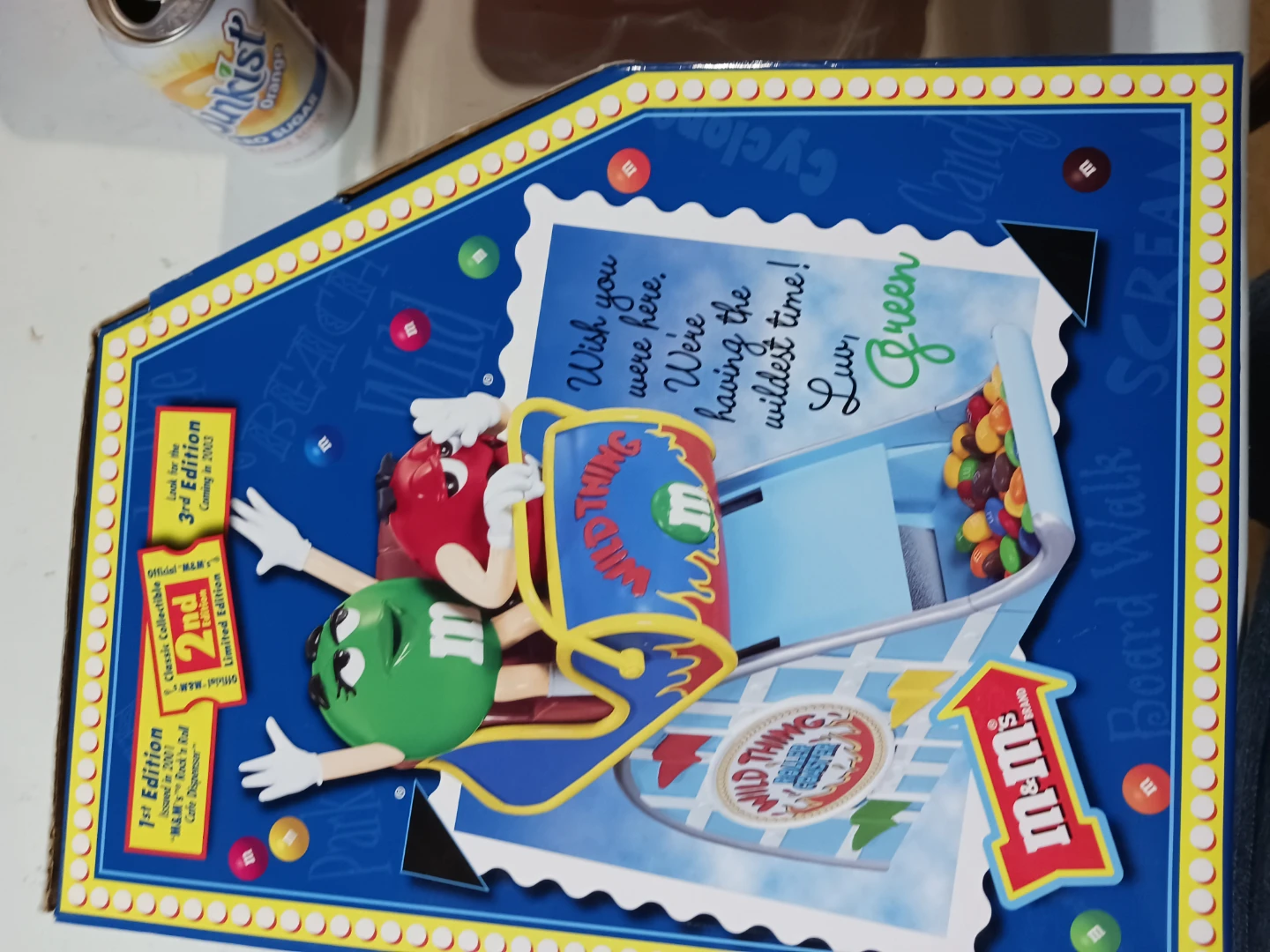 M&M's Wild Thing Roller Coaster Candy Dispenser 1st Edition - photo 4