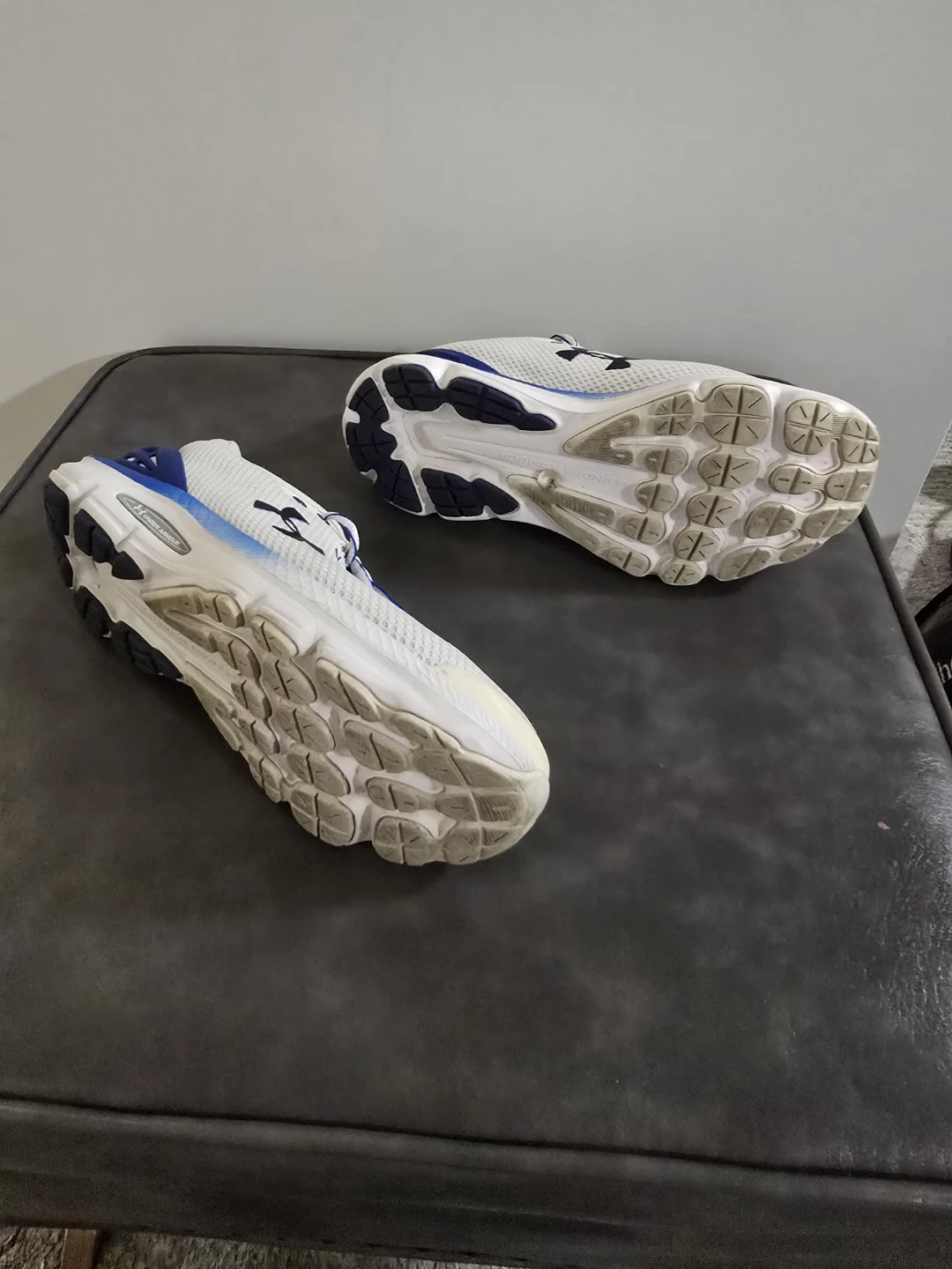 Under Armour Charged Impulse 2 Running Shoes - White/Blue - photo 4