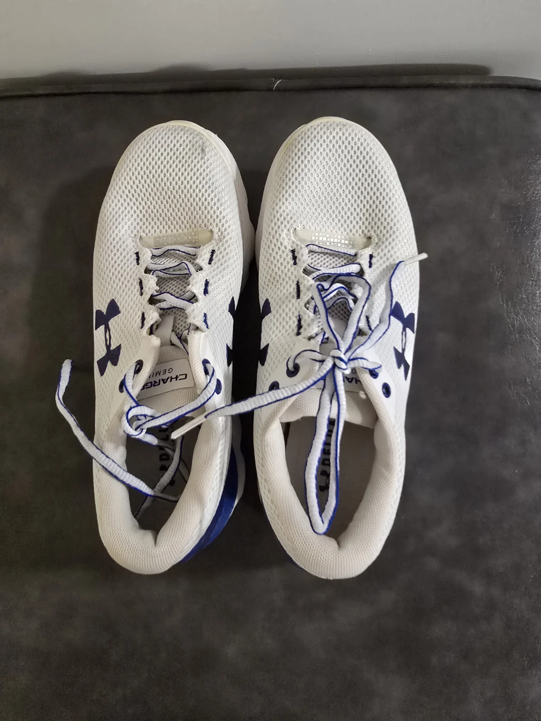 Under Armour Charged Impulse 2 Running Shoes - White/Blue - photo 5