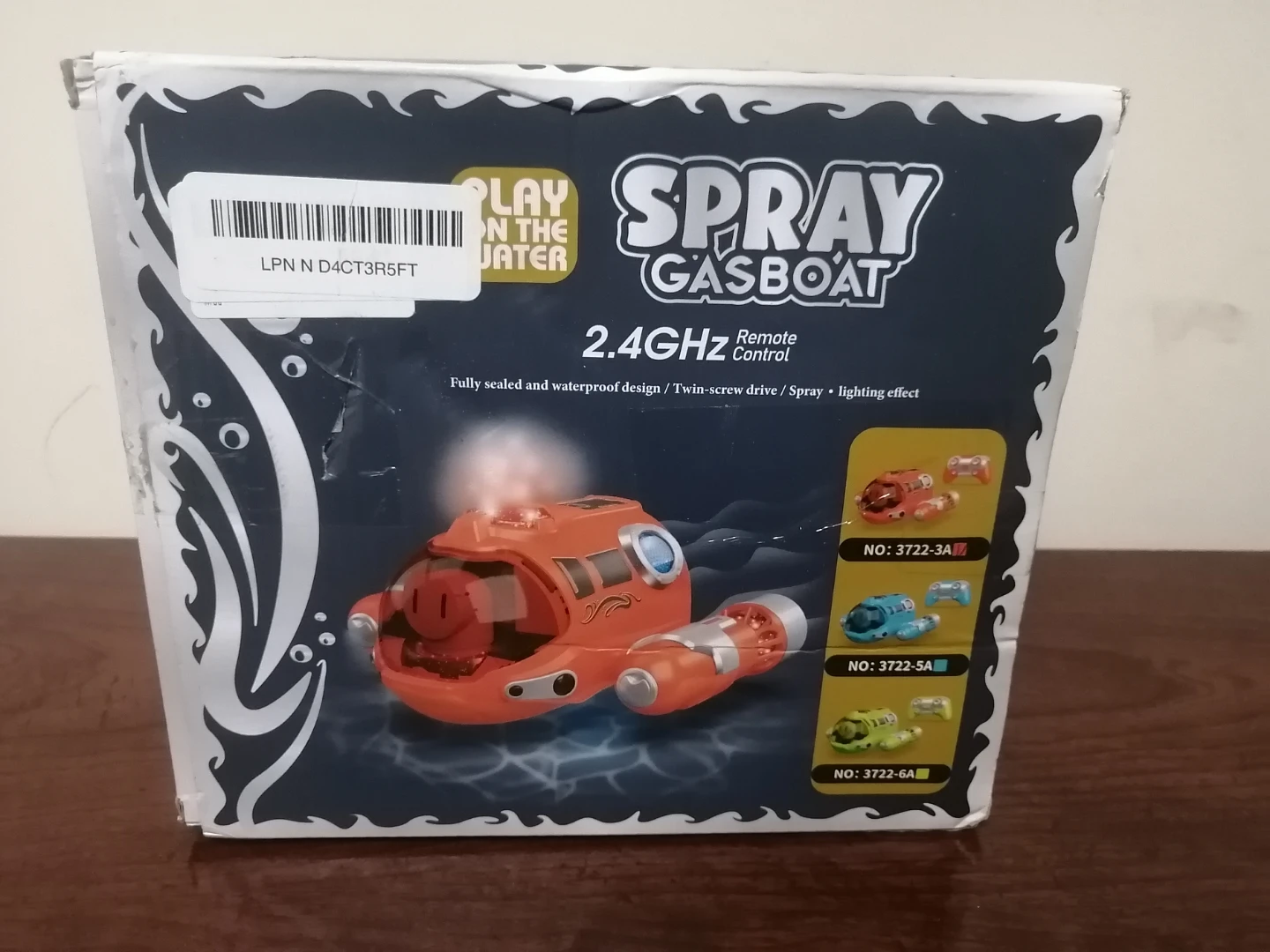 Spray Gasboat 2.4GHz Remote Control Boat - photo 4