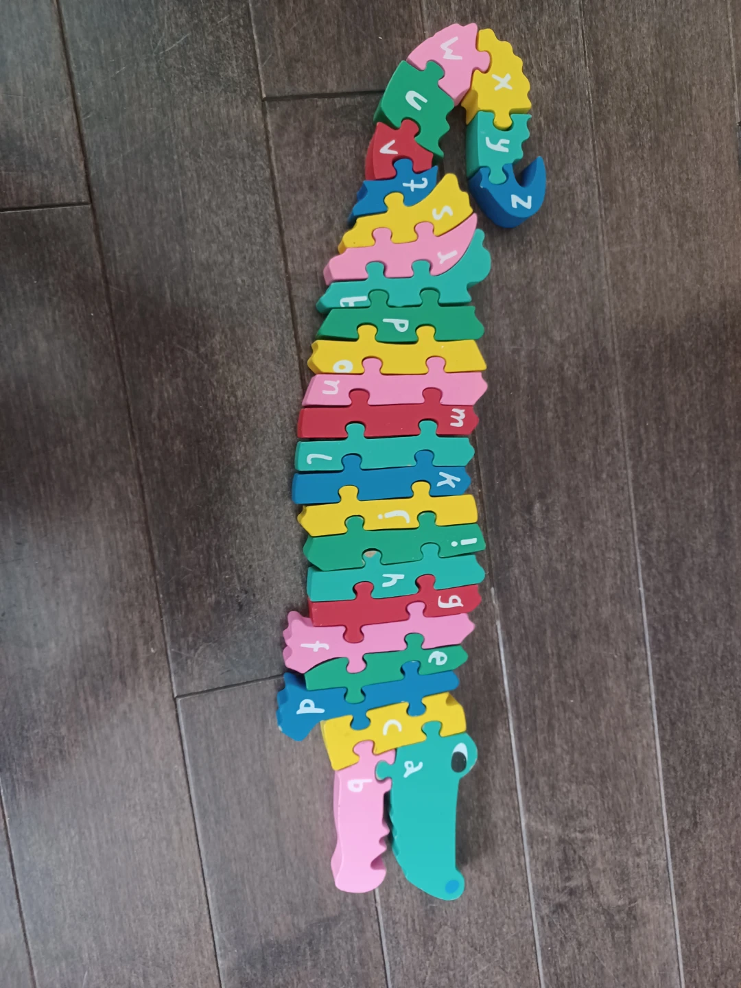 Wooden baby puzzle