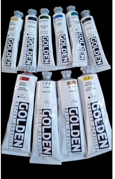 Golden artist acrylic paint